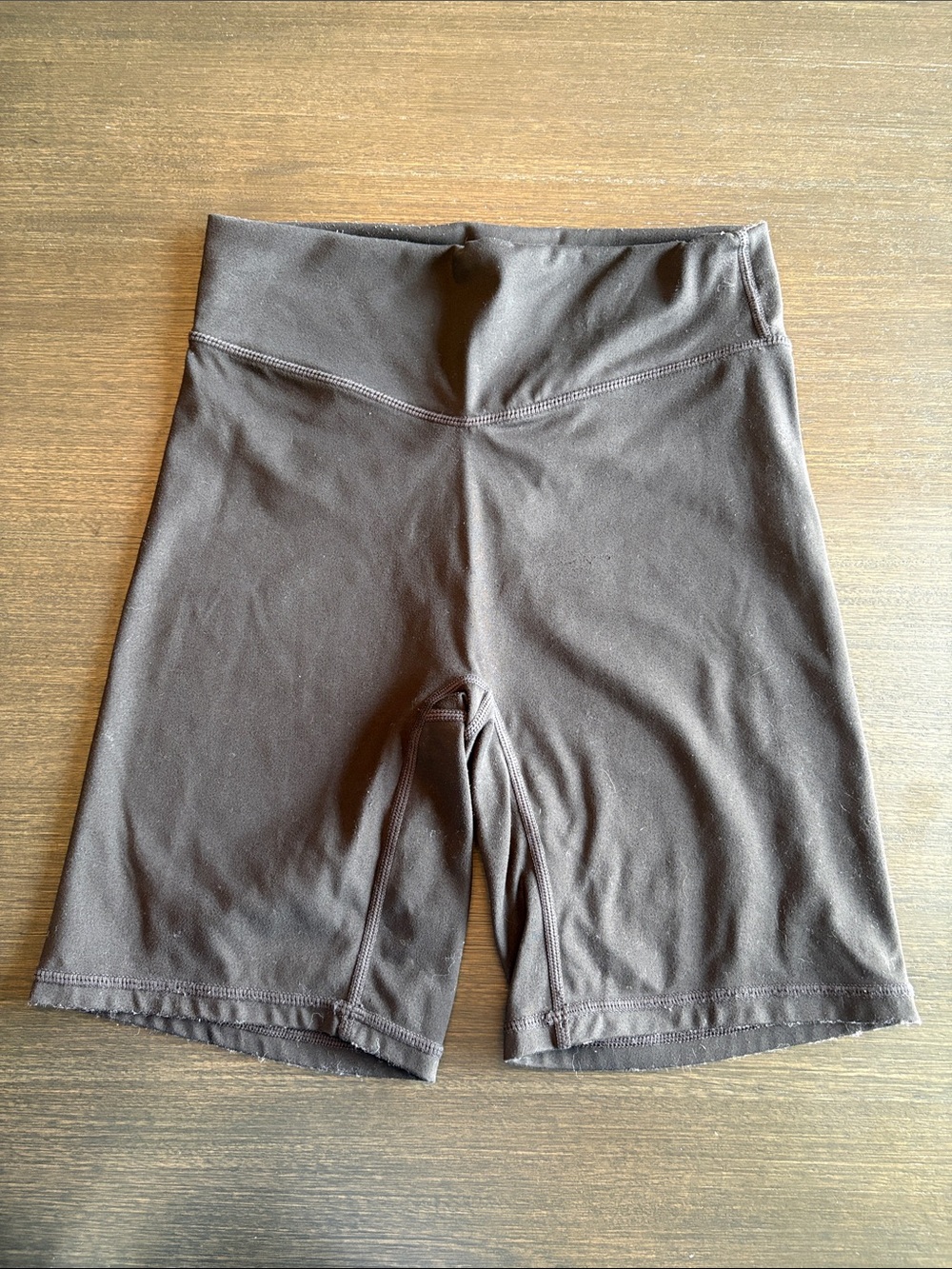 High-Rise Women's Bike Shorts in Black
